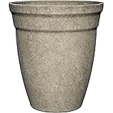 Classic Home and Garden Premiere Collection Planter, Allaire 12", Cloud Gray