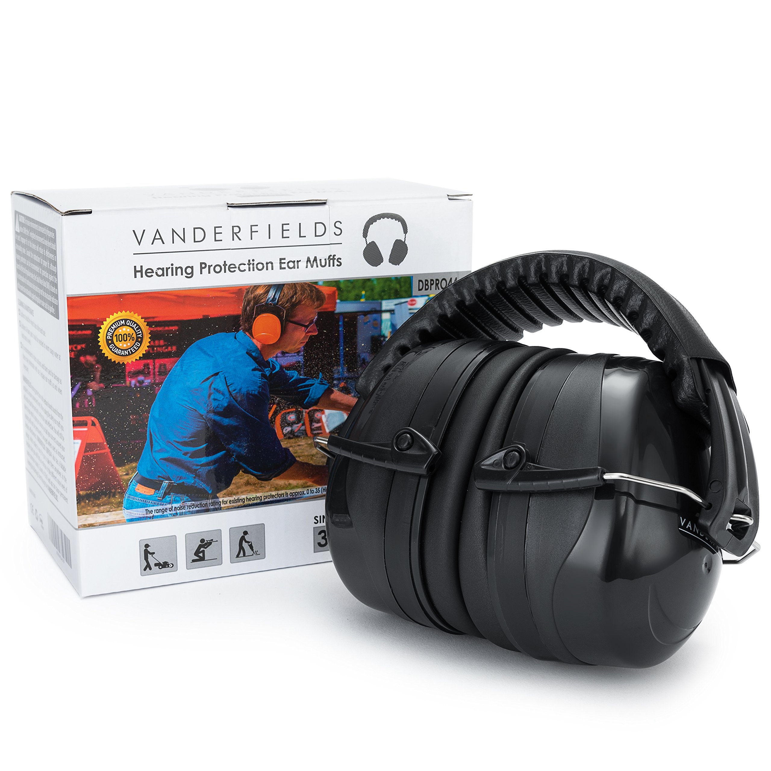 Ear Defenders Compact Foldable Comfortable & Adjustable Hearing