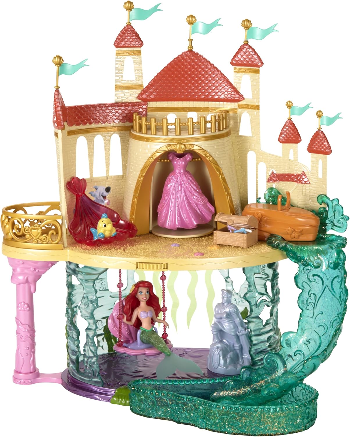 Mattel X9437 Disney Princess Il Castello di Ariel Amazon.it Giochi