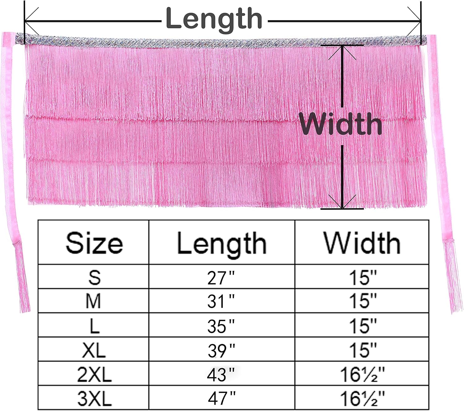 Belly Dance Hip Scarf for Women with Fringes: Clothing