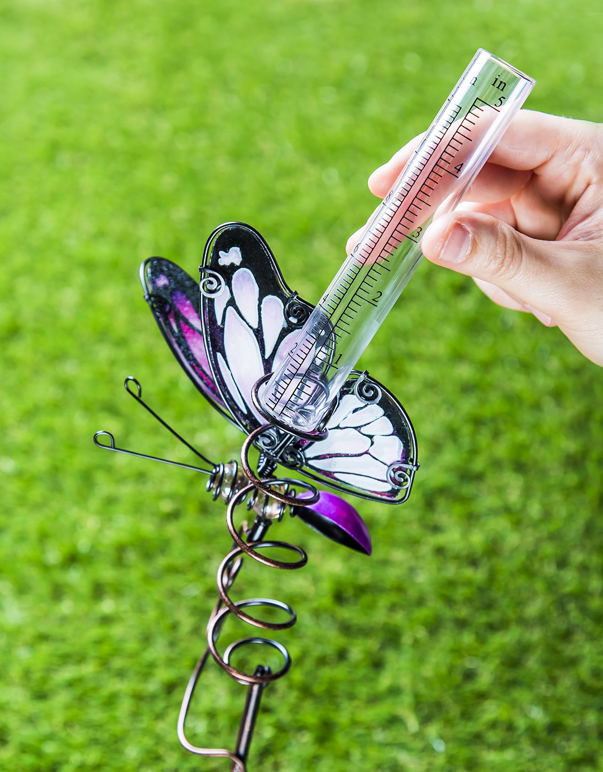 Evergreen Garden Glass Replacement Rain Gauge Tubes Maximum 5 Inches