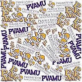 Prairie View A&M University Spirit Logo 50ct Vinyl Large Deluxe Stickers Variety Pack - Laptop, Water Bottle, Scrapbooking, Tablet, Skateboard, Indoor/Outdoor