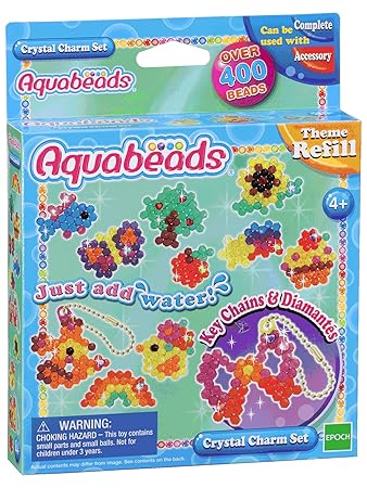 Aquabeads 79288 79288-Kristallanhänger Kristallanhänger Set, Bunt