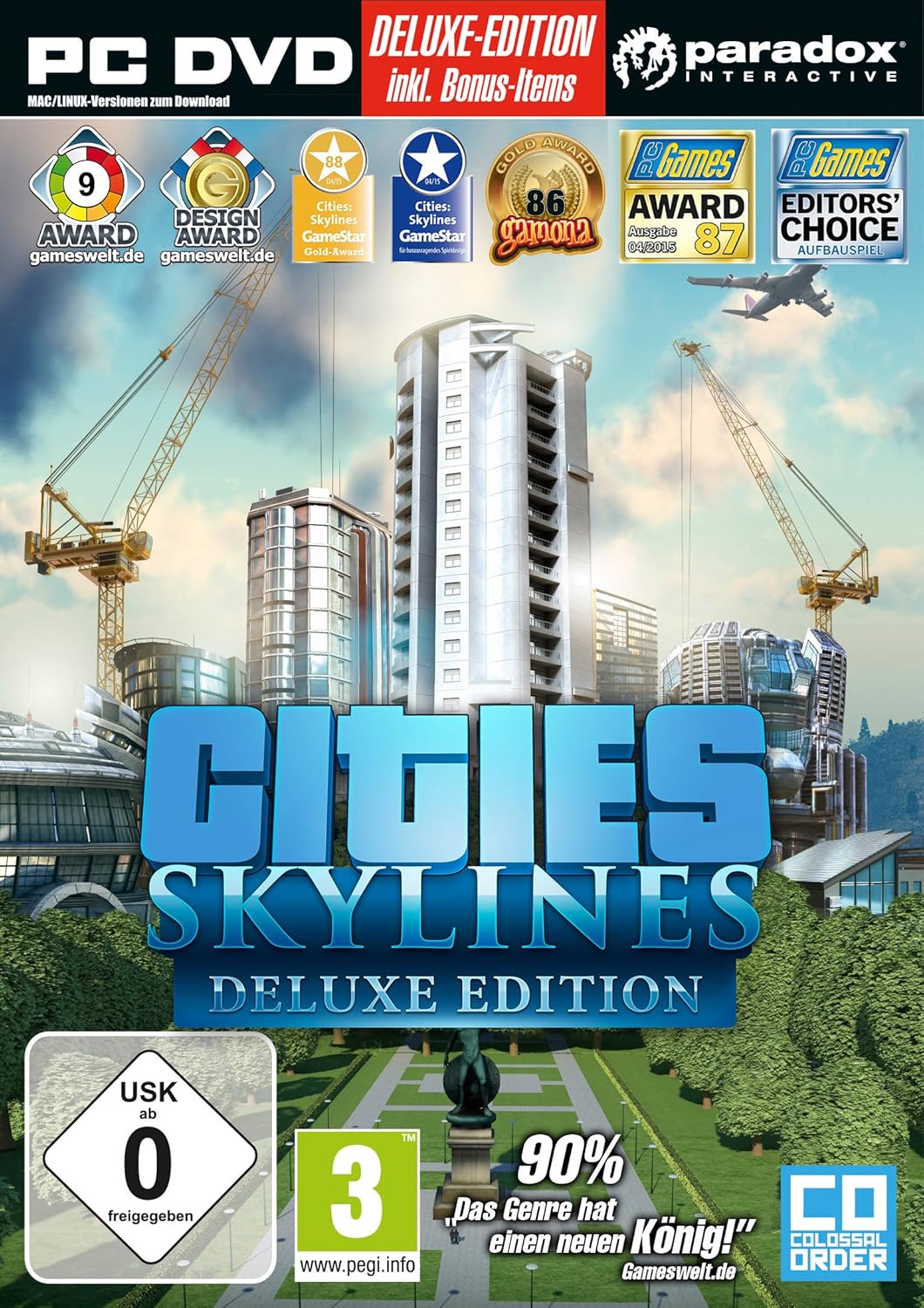 Cities: Skylines - Deluxe Edition - [PC]: Amazon.de: Games