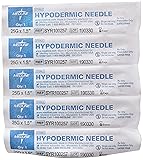 Medline Standard Hypodermic Needles, 25G x 1.5-Inch
