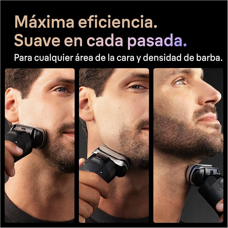 Series 9 Pro+ Afeitadora Eléctrica Hombre, 9660CCE, Negro