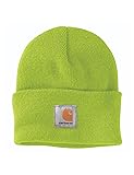 Carhartt Men's Knit Cuffed Beanie, Brite Lime, One