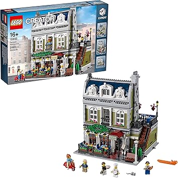 LEGO Creator Expert - Restaurante Parisino, Maqueta de Construcción de Edificio de Paris con Minifiguras de Chef y Camarero a Partir de 16 Años, Regalo Coleccionista (10243): Amazon.es: Juguetes y juegos