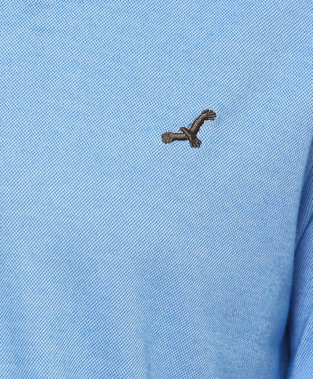 american crew men's cotton polo(blue)