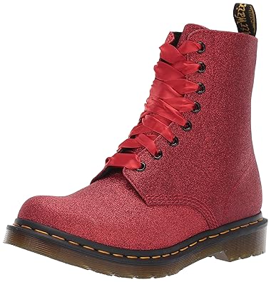 red glitter doc martens