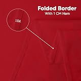 Utopia Kitchen Rectangle Tablecloth 152x213 cm Pack of 2 Red view 5