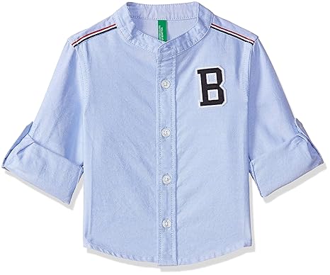 Baby Boys Plain Regular Fit Shirt
