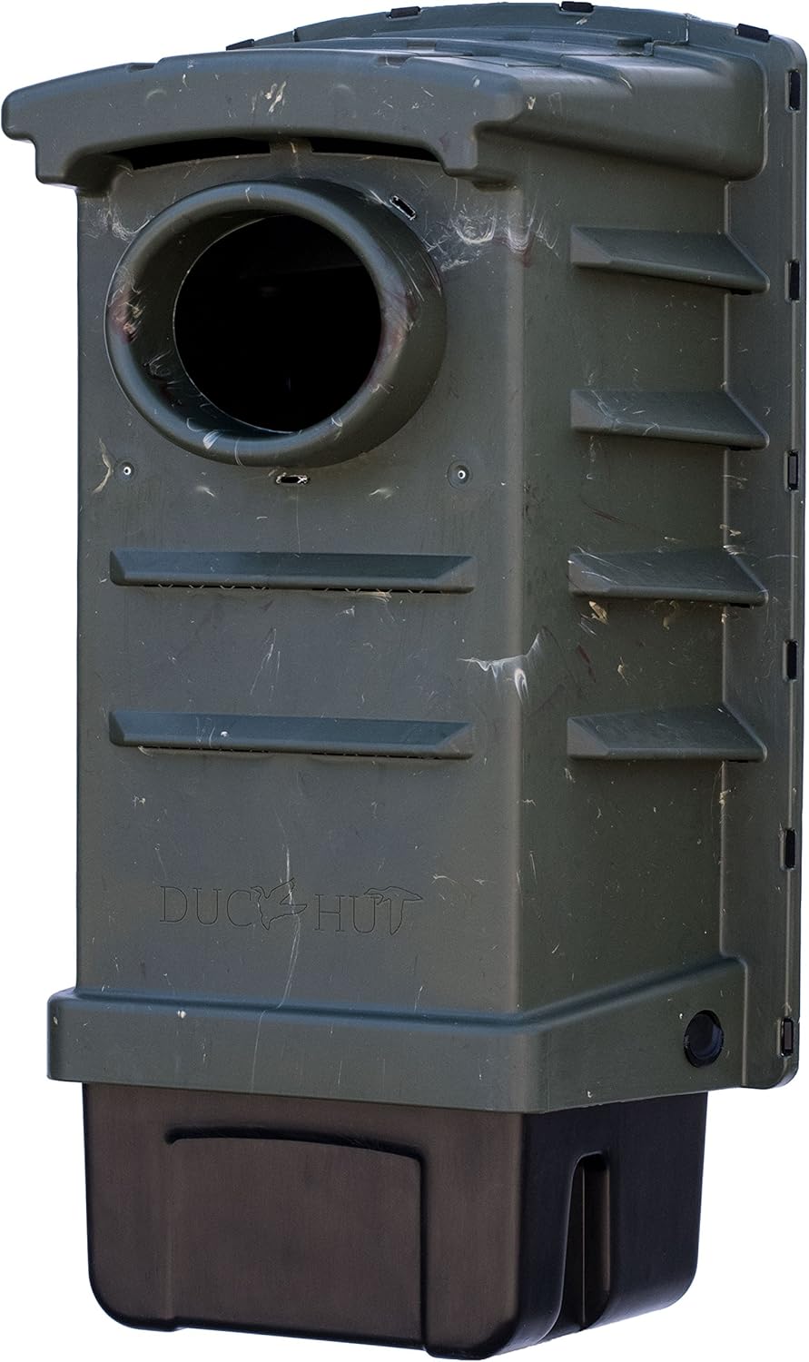 DuckHut Wood Duck House (23.25" x 12" x 11") Green Plastic