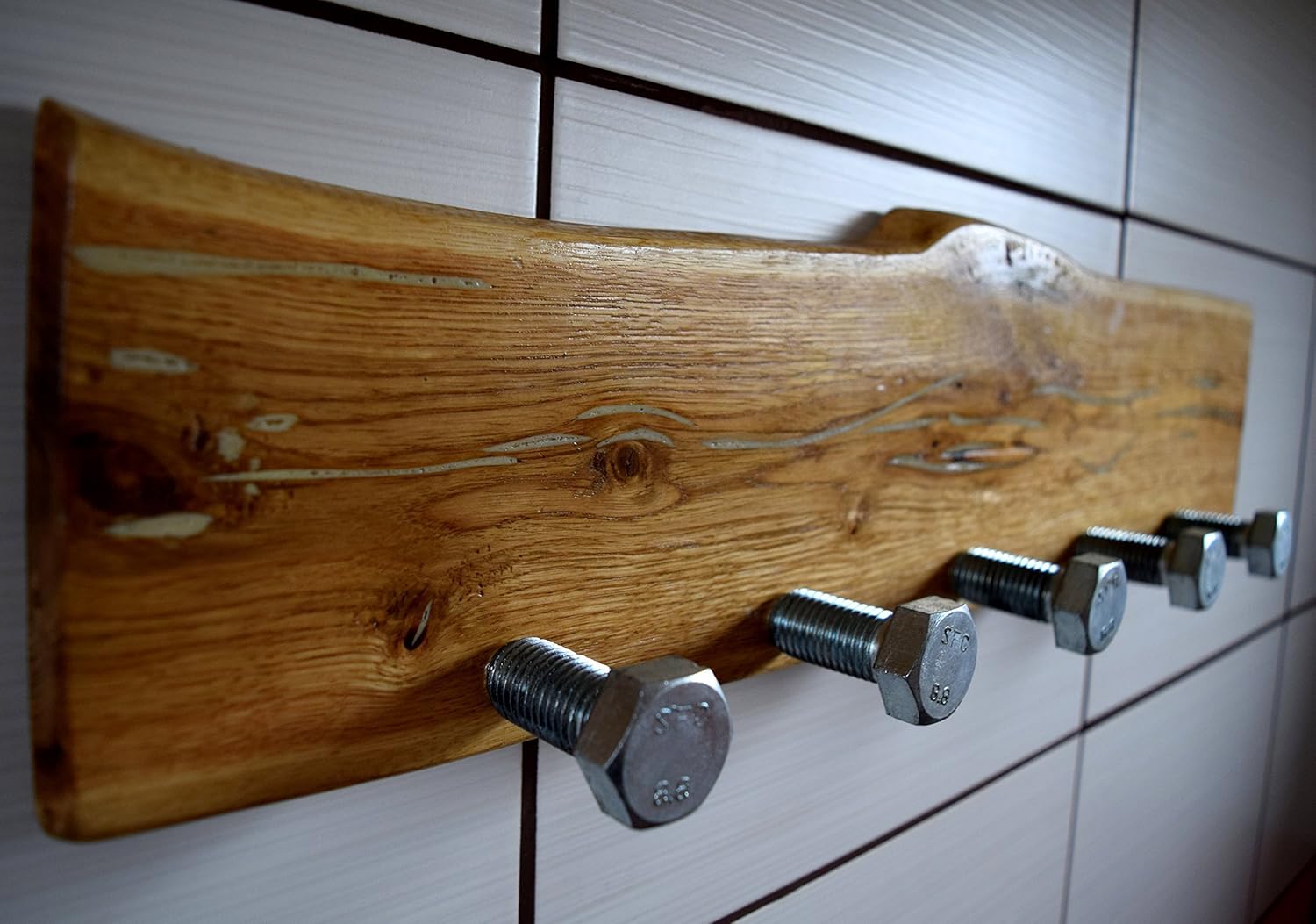Amazon Com Wood Industrial Glowing Coat Scarf Towel Rack Clothes