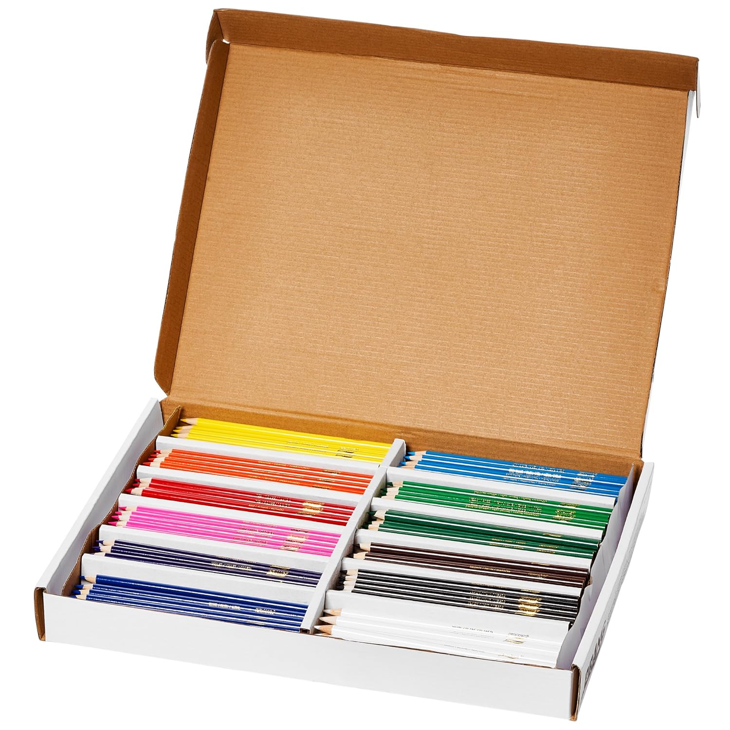 Prang Thick Core Colored Pencils Master Pack, 3.3