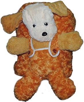 Bagathon India Kids Synthetic Soft Puppy Shape Fur Bag