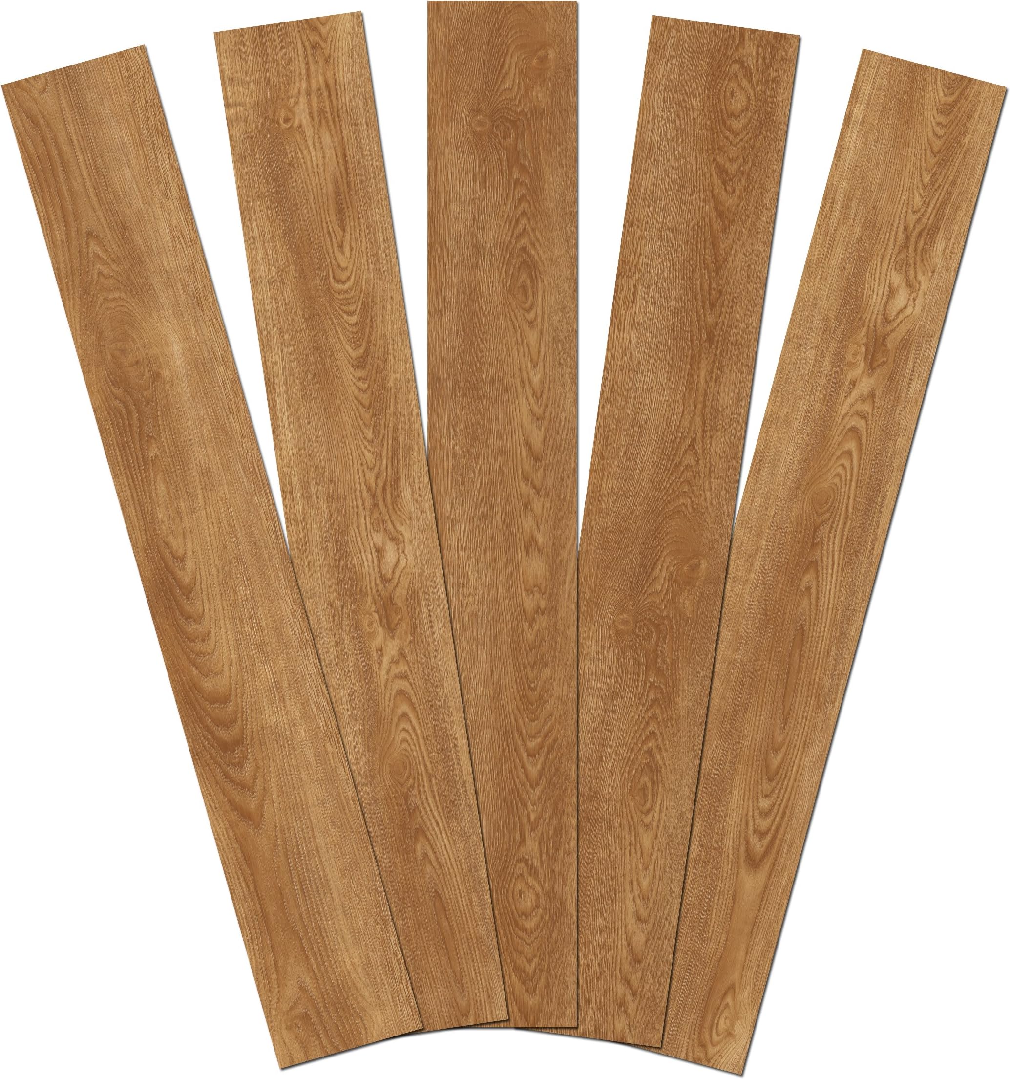 Admira 10 Pack 4mm Stone Core Engineered Vinyl Plank Flooring, 48" x 7", Elegant Woods, 23 Sq. Ft