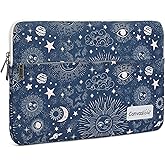 Canvaslove Laptop Sleeve Case Cover with Pocket for MacBook Pro 14 inch and 14 inch-14.4 inch HP, Lenovo, Dell, ASUS, Acer Notebook Computer（Sol De Mayo）