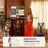ErGear Electric Standing Desk 140x70cm 4 Memory, 72-118cm, 80kg view 8