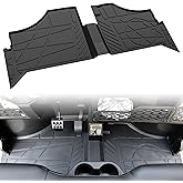 SAUTVS Front Floor Mats for Ranger SP 570, TPE Front Row Floor Liners All Weather Protection Slush Mats for Polaris Ranger SP 570 / Crew 2022 2023 2024 Accessories (1PCS, Replace #2889186)