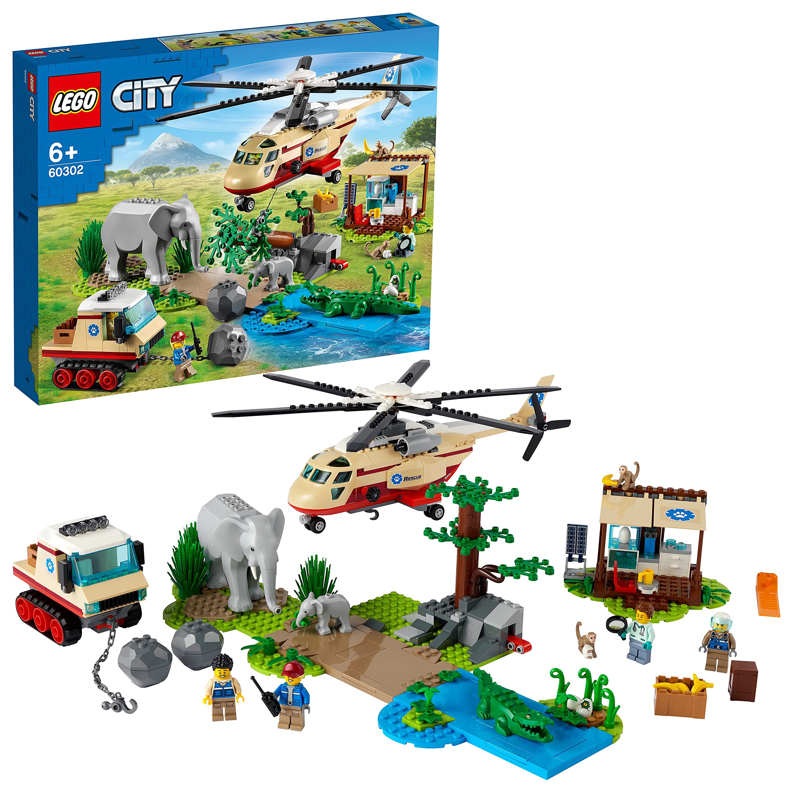 LEGO 60302 City Wildlife Wildlife Rescue Operation