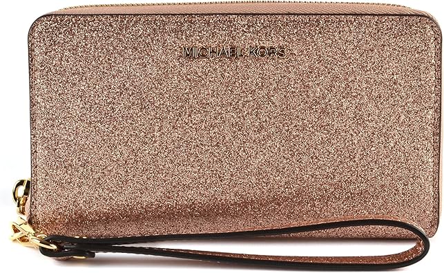 michael kors large glitter smartphone wristlet
