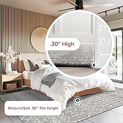 nuLOOM 5x7 Moroccan Blythe Area Rug, Dark
