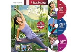 Yoga for Weight Loss (Deluxe 3 DVD set with over 35 routines)