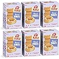 Katz Gluten Free Glazed Donuts | Dairy Free, Nut Free, Soy Free, Gluten Free | Kosher (6 Packs of 6 Donuts, 11.3 Ounce Each)