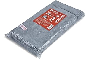 Gtechniq MF1 ZeroR Microfibre Cloth for Cars, Soft Car Cleaning Cloth with Ultra Split Fibres, Machine Washable, Car Accessories for Car Detailing Kit (10 Pack)