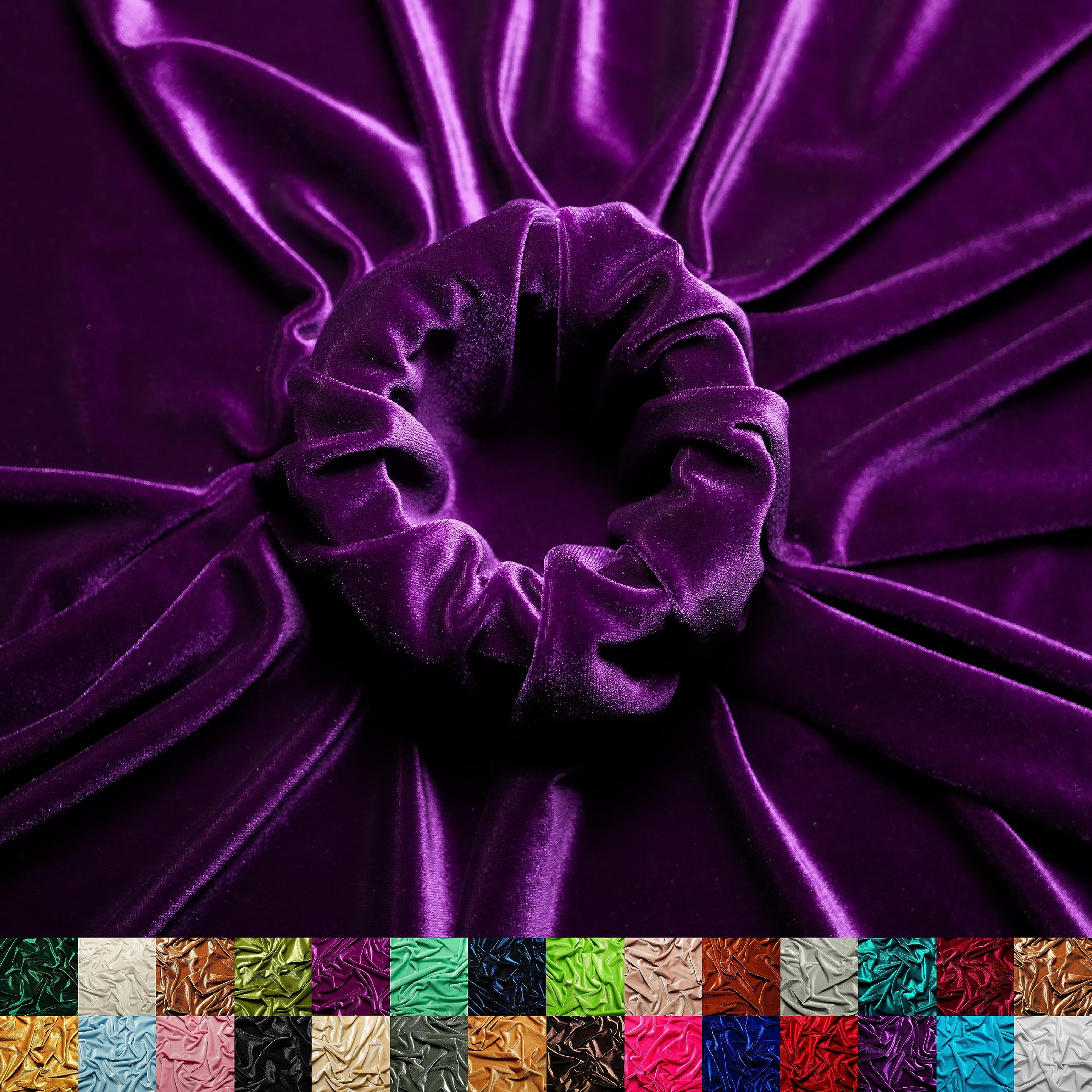 Ice Fabrics Stretch Velvet Fabric by The Yard