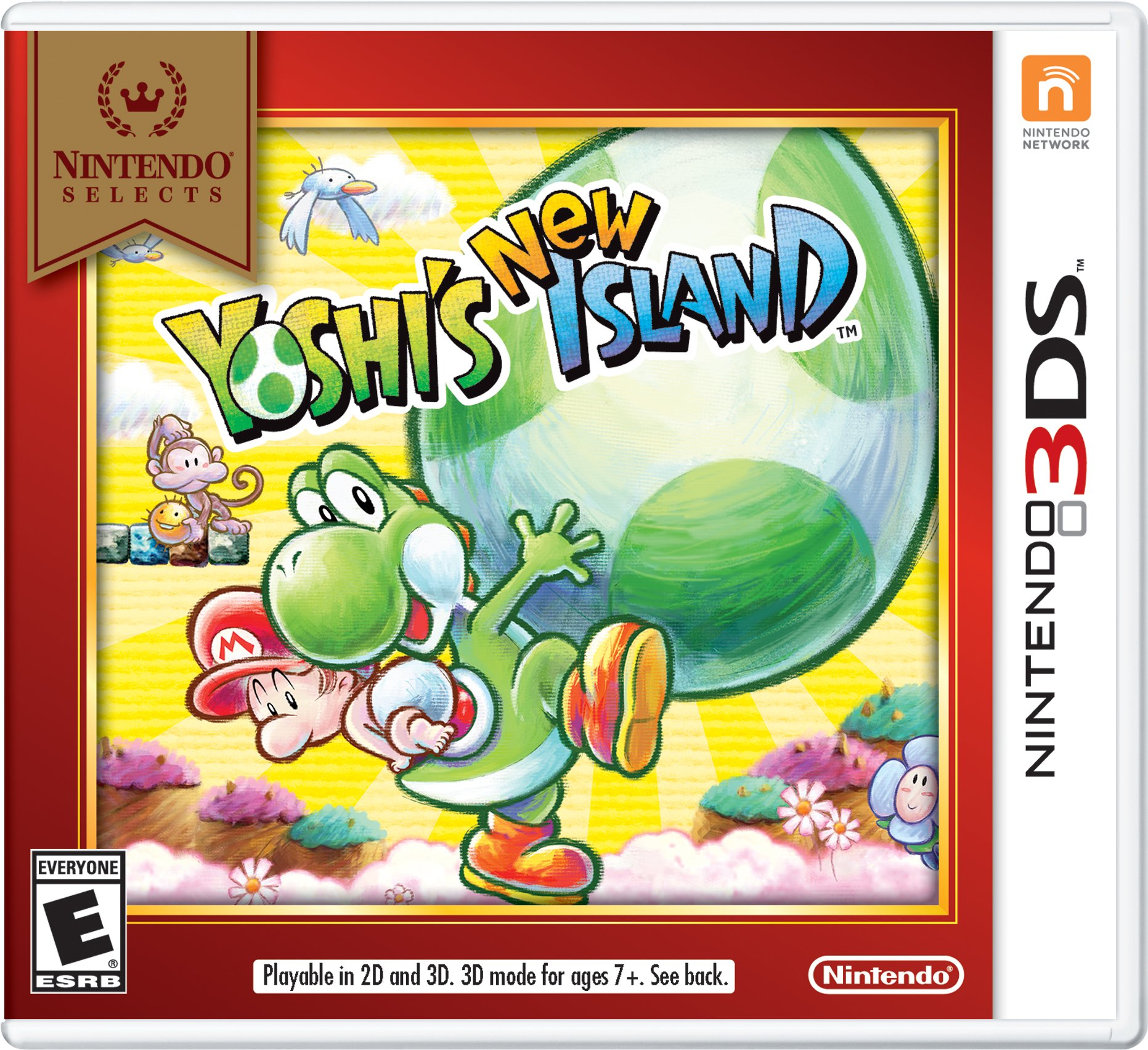 Nintendo Selects: Yoshi's New Island - Nintendo 3DS Standard Edition