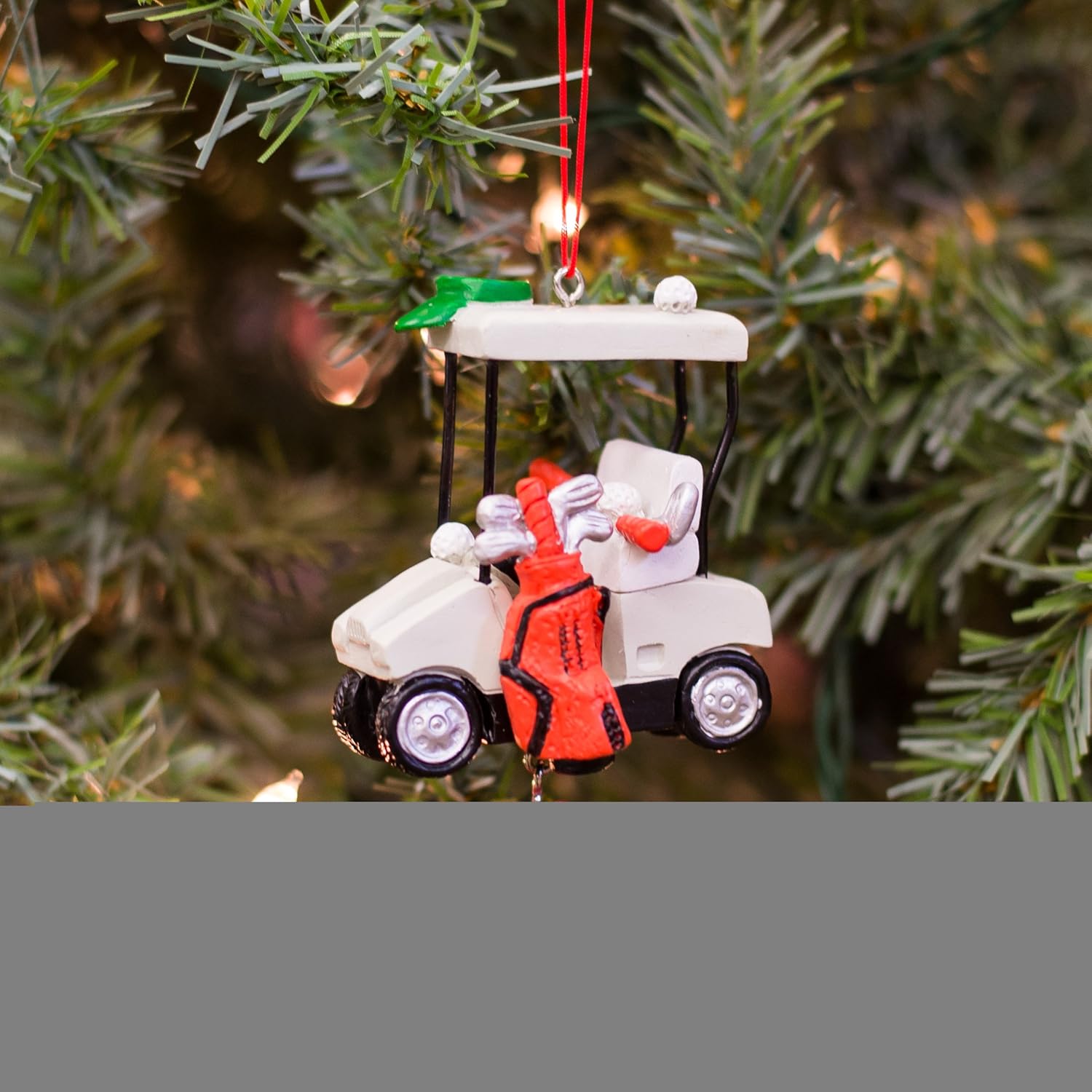 Amazon Com Jwm Golf Cart I Heart Golf Christmas Holiday Ornament