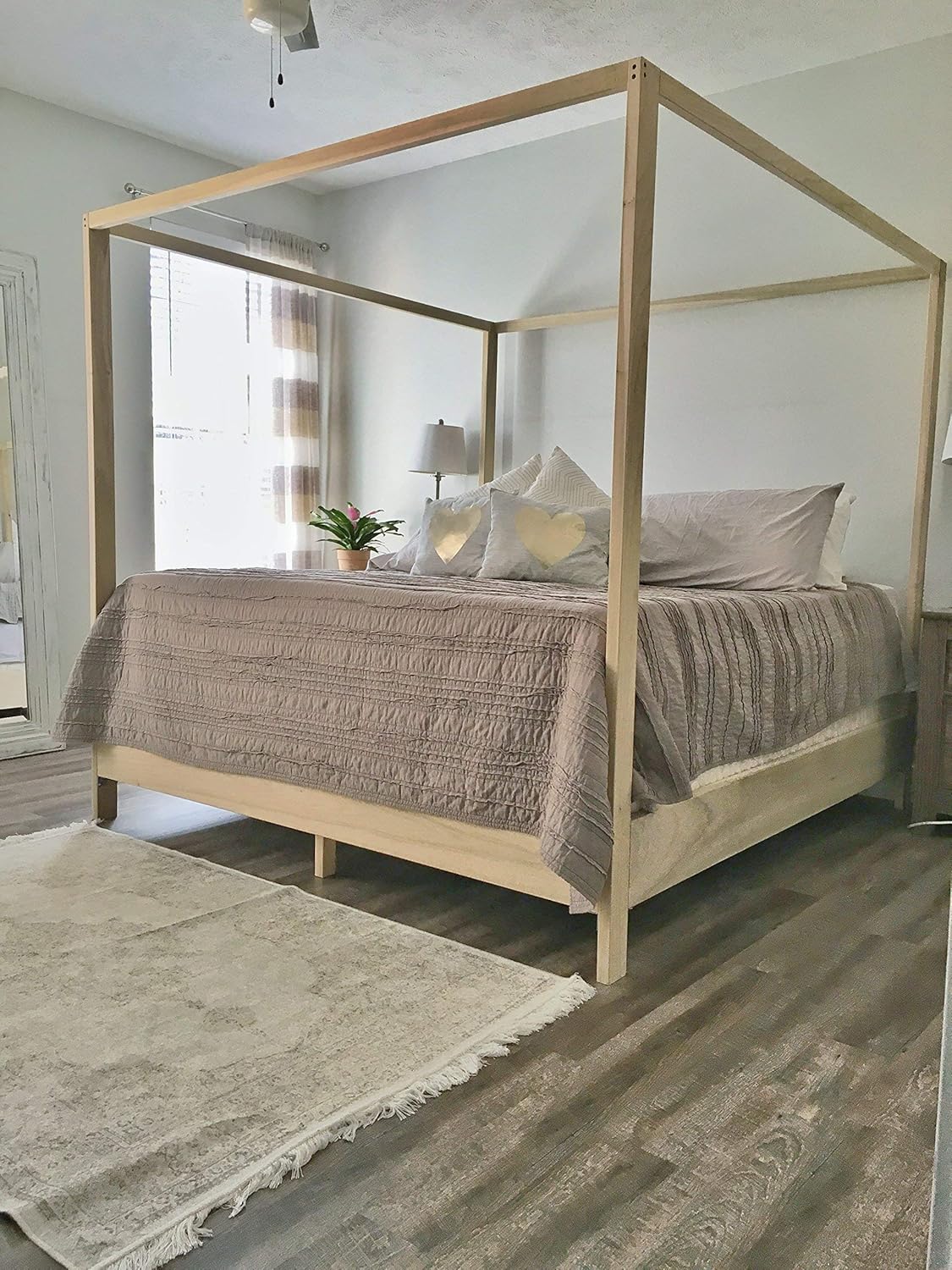 King Canopy Bed Frame