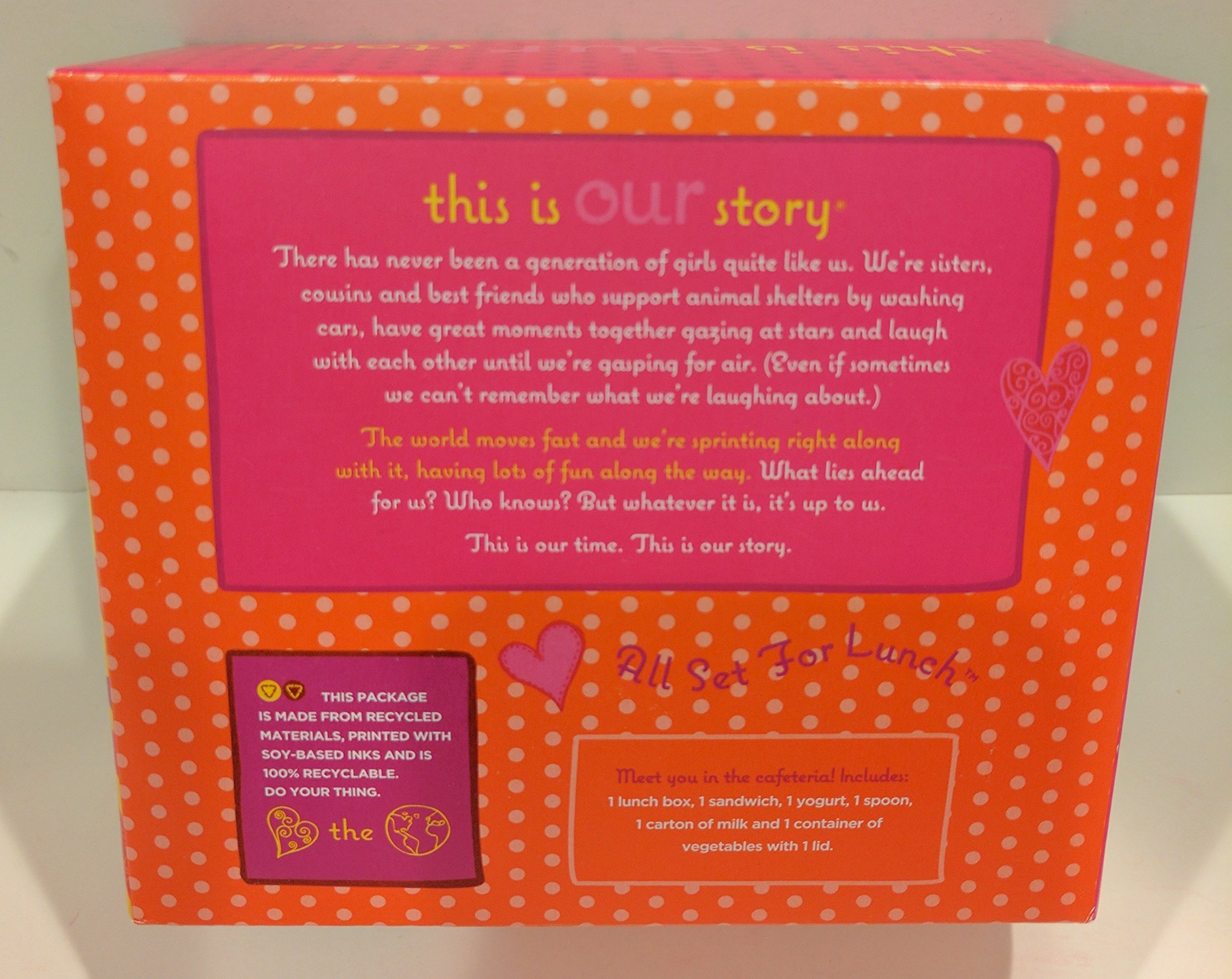 Our Generation All Set For Lunch 18 Doll Accessories School Lunchbox