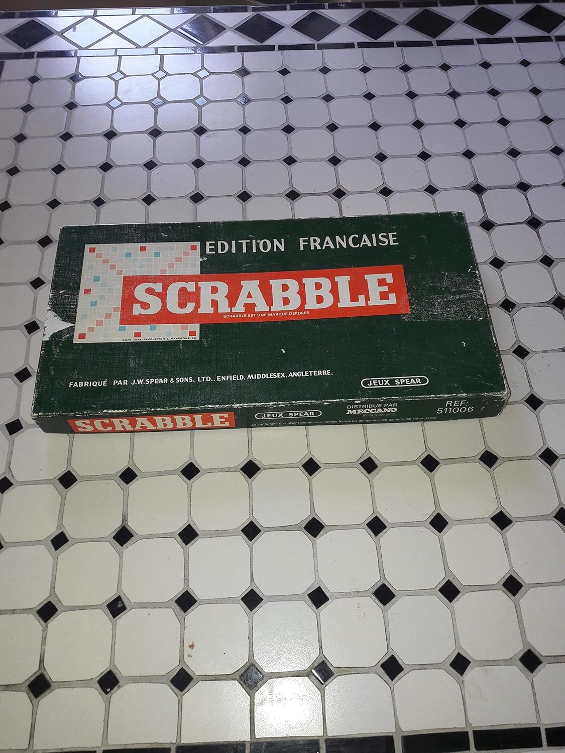 Vintage Original Scrabble French Edition 1983 New and sealed Games Toys