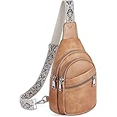 Telena Sling Bag for Women Crossbody Bags Purse for Women Vegan Leather Fanny Pack with Adjustable Strap