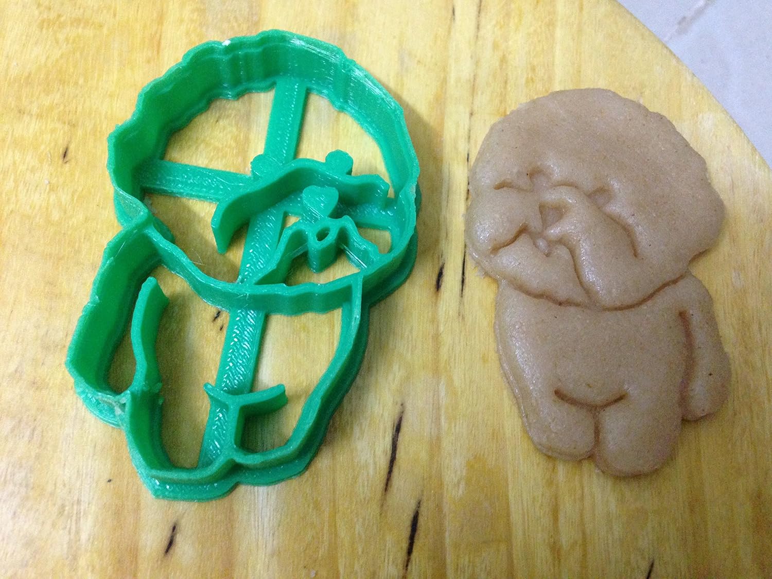 Buy Bichon Frise Dog Cookie Cutter Food Grade Plastic Cookie Cutters