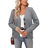 Newshows Womens Fall Fashion 2024 Wool Blended Cardigan Sweater Button Down Long Sleeve Knit Outerwear Coats