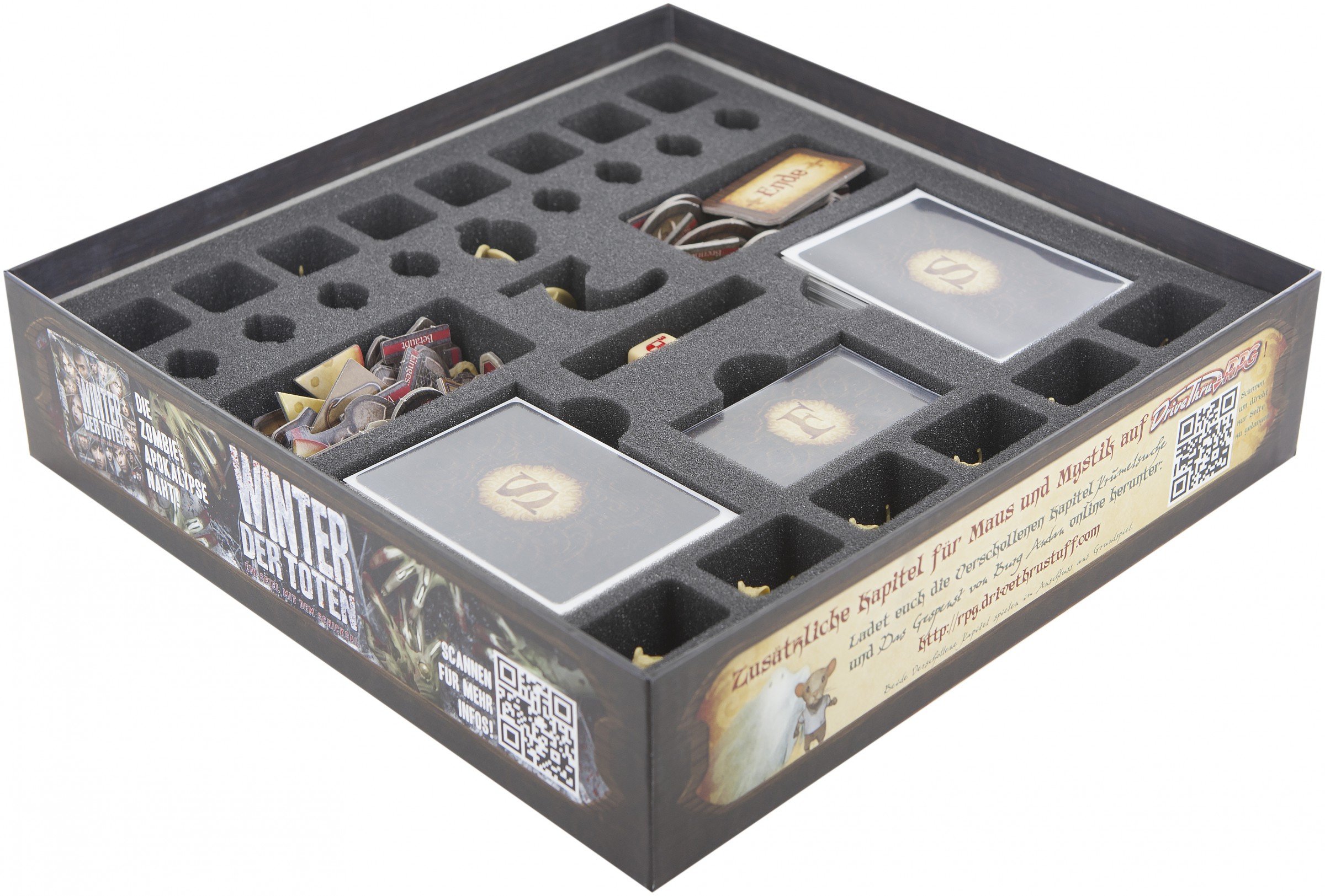 Feldherr Foam tray value set compatible with Mice and Mystics - Core Game (Sorrow and Remembrance) and Heart of Glorm expansion