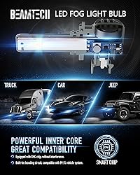 BEAMTECH 9006/HB4 Light Bulbs, G-XPower Chips