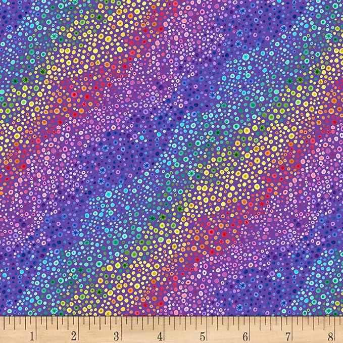 Wilmington Essentials Bubble Up Purple Quilt Fabric By The Yard Amazon.ae
