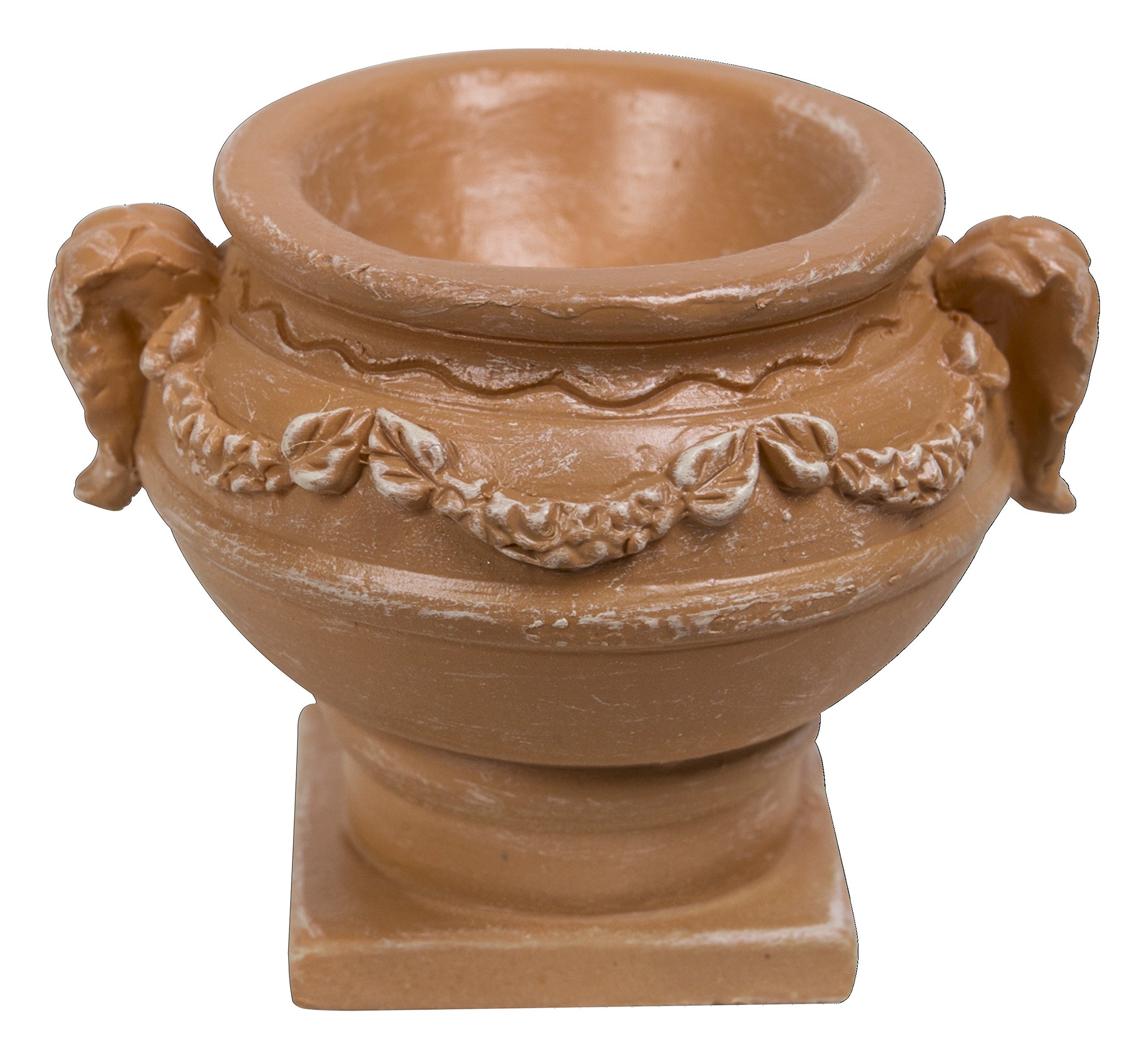 Miniature World MW03-016 Terracotta Pots Ornaments - Brown (Pack Of 2)