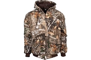 King's Camo Mens Kcb120 Men's Classic Hunting Insulated Camo Bomber Jackethunting-jackets