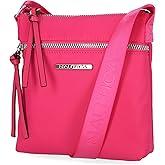 Nautica Diver Nylon Small Women's Crossbody Bag Purse with Adjustable Shoulder Strap