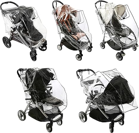 clear stroller cover