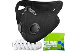 BASE CAMP Reusable N Plus Dust Mask for Dust, Pollen, Welding, Construction, Sanding, Paint, Woodworking