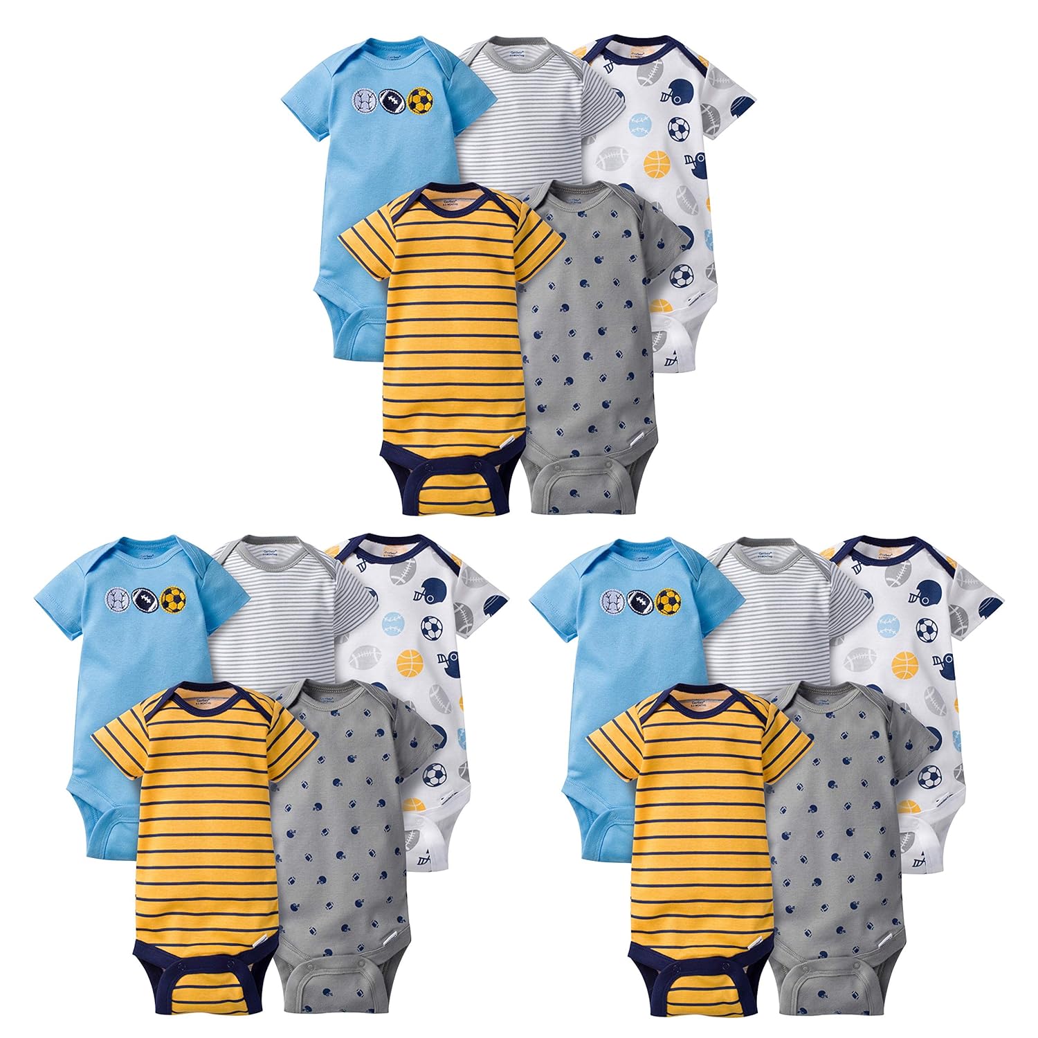 gerber grow with me onesies