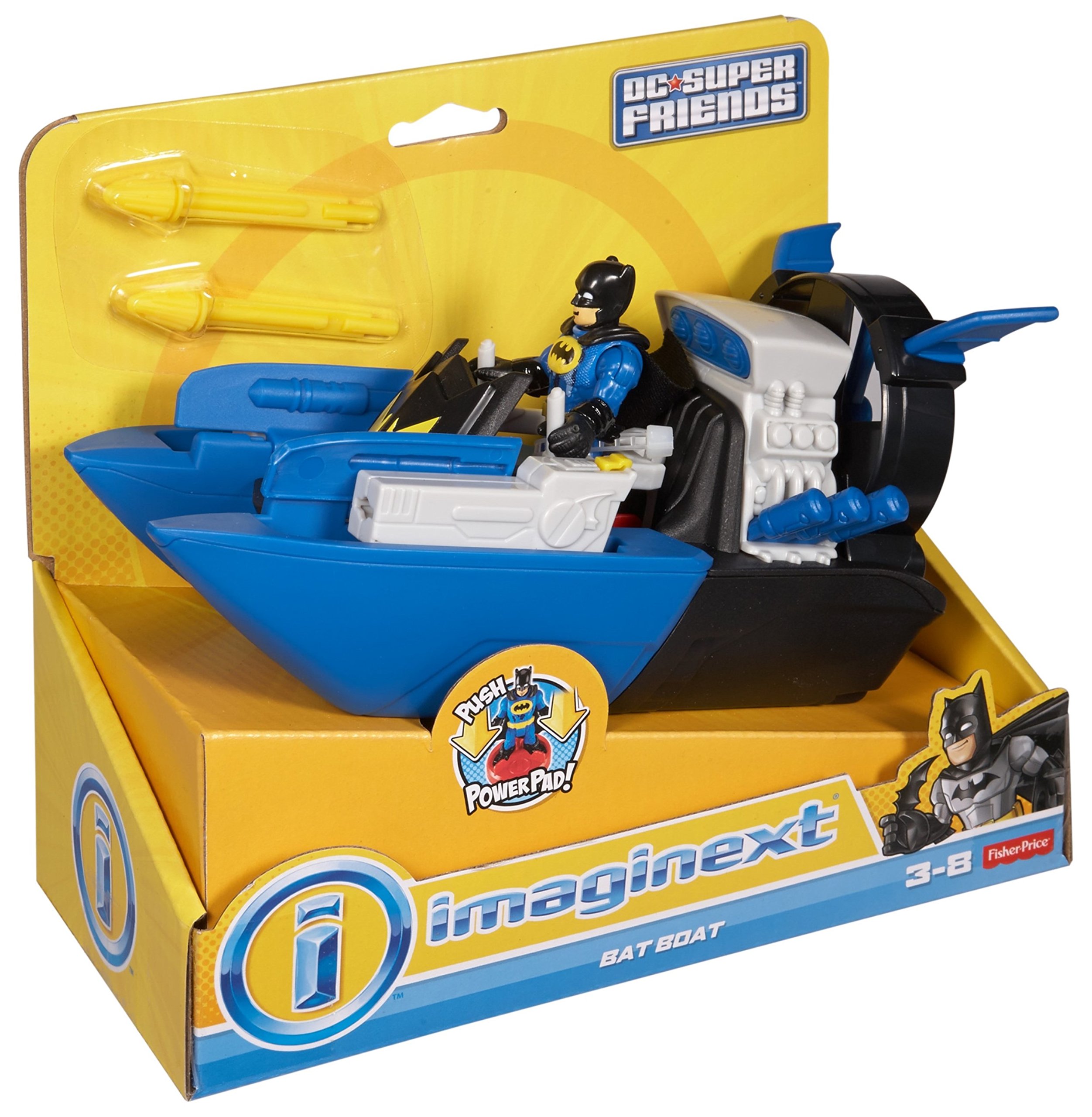 imaginext bat boat