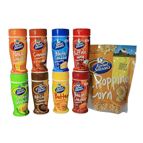 KERNEL SEASON’S JALAPENO POPCORN SEASONING, 2.4 OUNCE